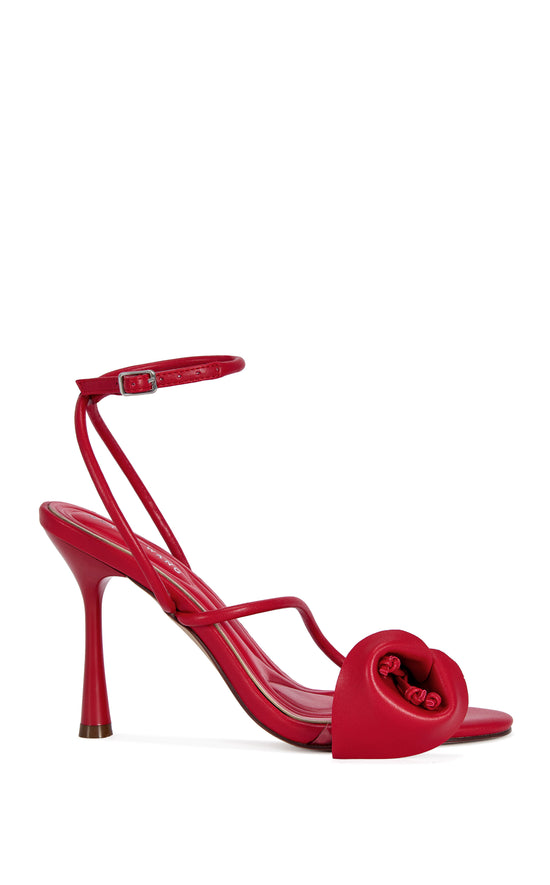 NILOU-RED STILETTO SANDAL