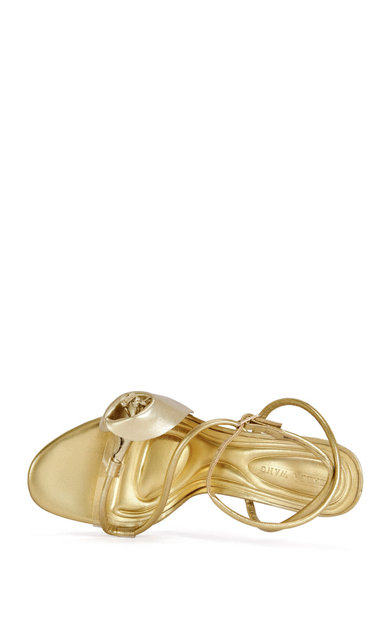 NILO-GOLD STILETTO SANDAL