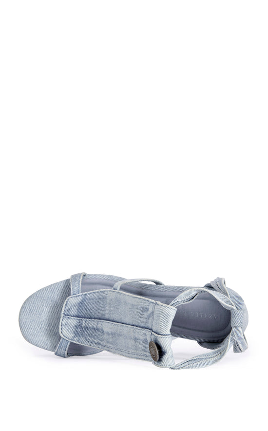 NORMAJEAN-DENIM STILETTO SANDAL | AZALEA WANG