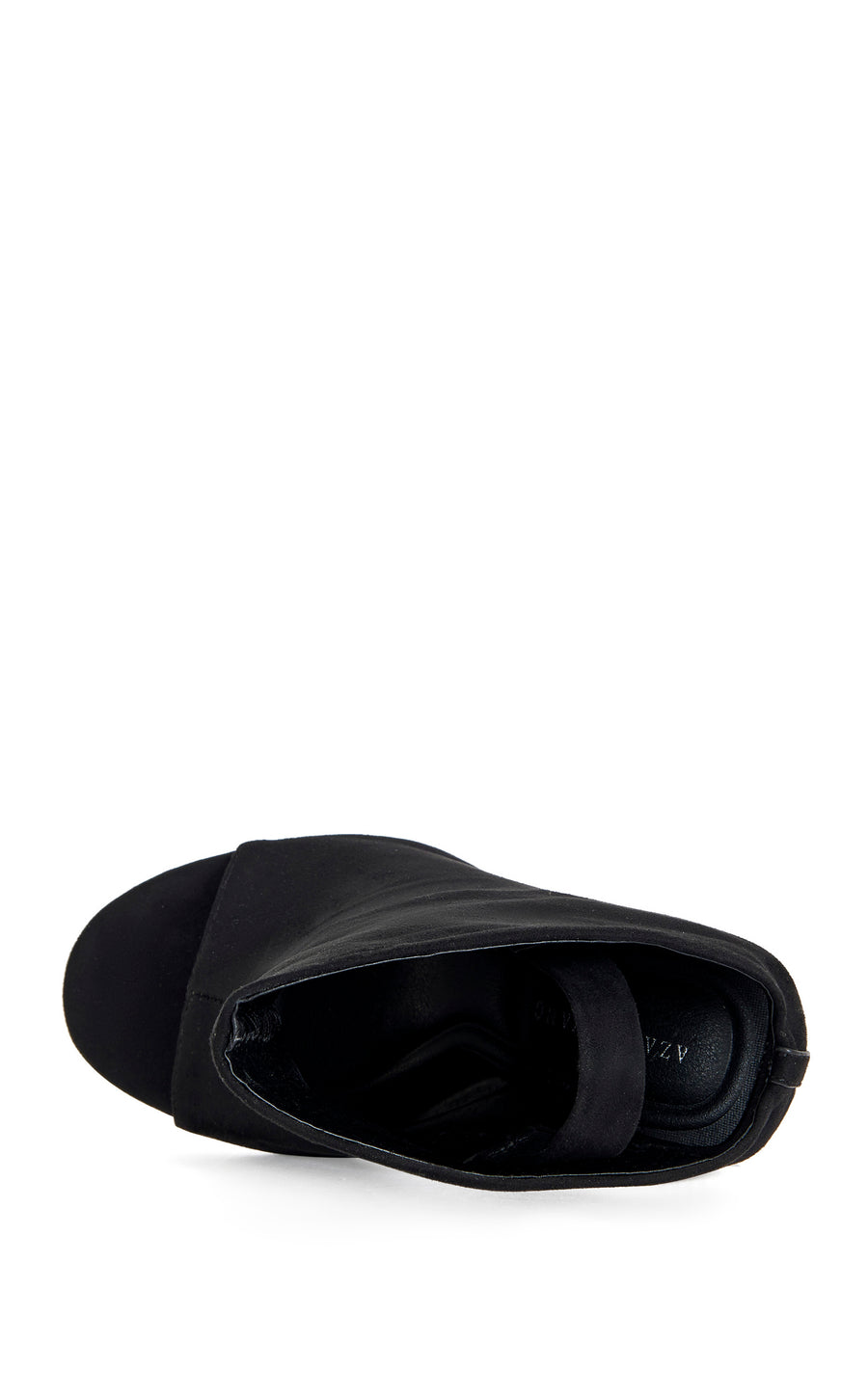 NOVIS-BLACKSUEDE WEDGE SANDAL | AZALEA WANG