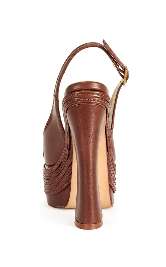 PEGGY-CHOCOLATE PLATFORM BLOCK PUMP
