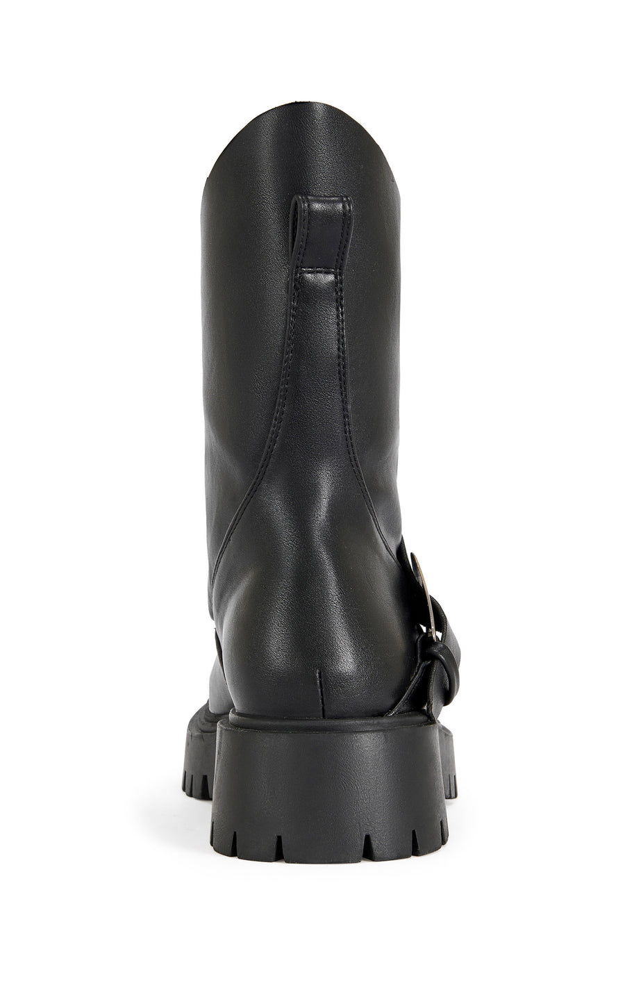 PHRIXUS-BLACK FLAT BOOTIE | AZALEA WANG