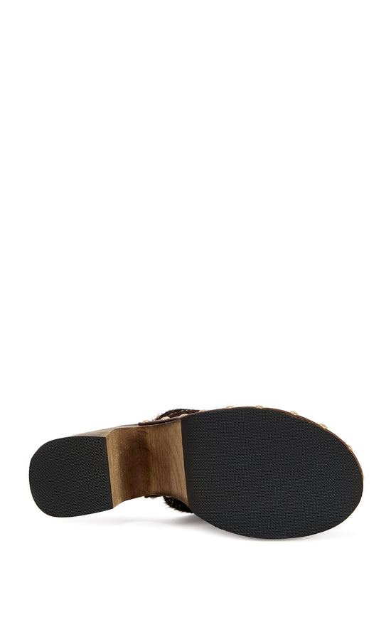 PICARD-SNAKE GENUINE CALF HAIR PLATFORM PUMP