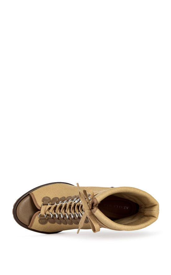 PINGREE-BROWN WEDGE BOOTIE