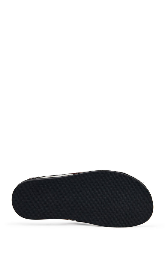 RAMSES-COW GENUINE LEATHER SLIP-ON FLAT