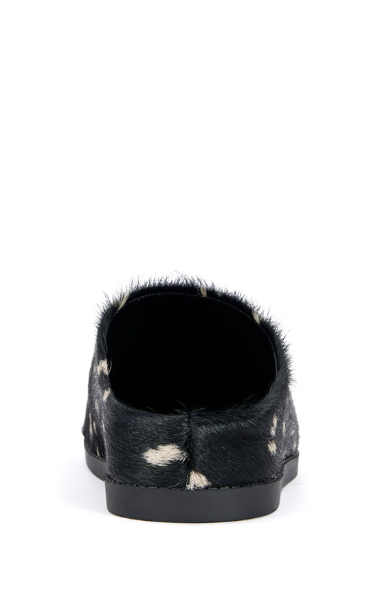 RAMSES-DEER GENUINE LEATHER SLIP-ON FLAT