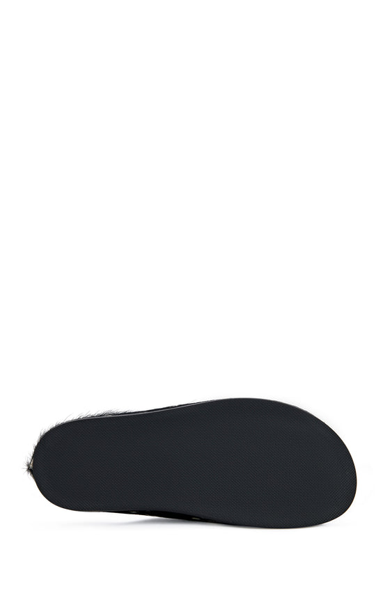 RAMSES-DEER GENUINE LEATHER SLIP-ON FLAT