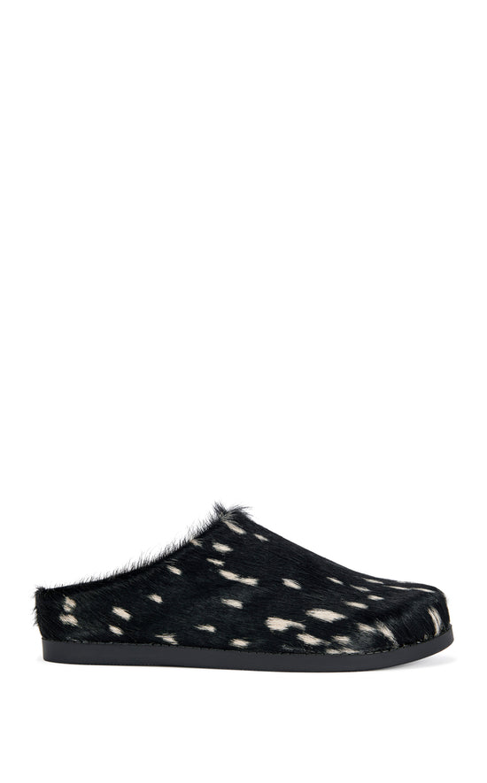 RAMSES-DEER GENUINE LEATHER SLIP-ON FLAT