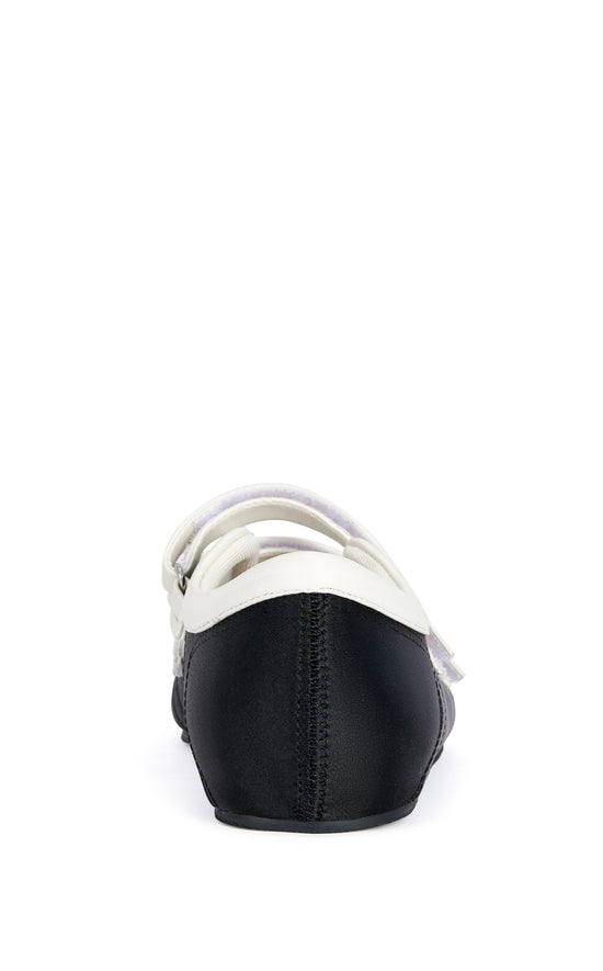 RANDILYN-BLACK BALLET FLAT SNEAKER
