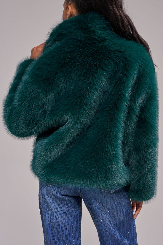 REGINA-FOREST FAUX FUR JACKET