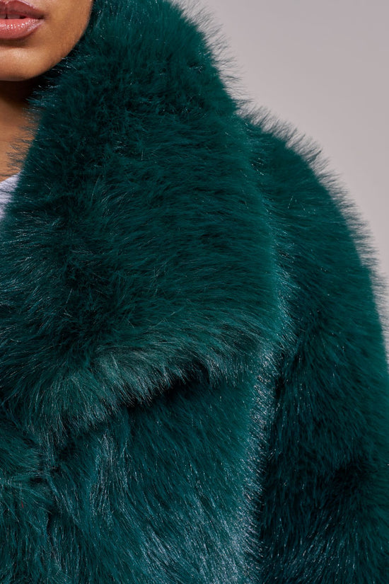 REGINA-FOREST FAUX FUR JACKET