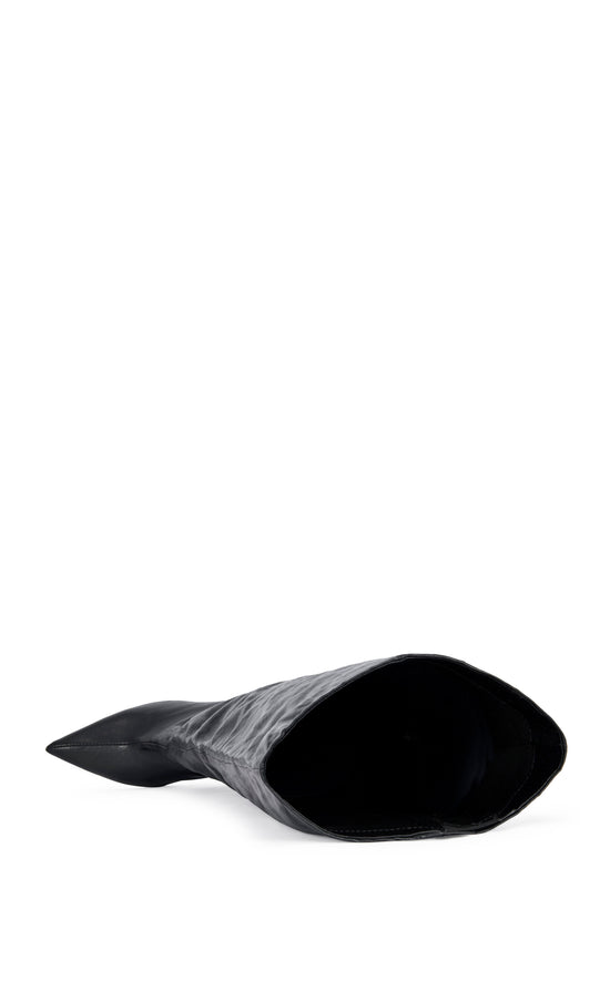 REMBRANDT-BLACK SLOUCH BLOCK BOOT