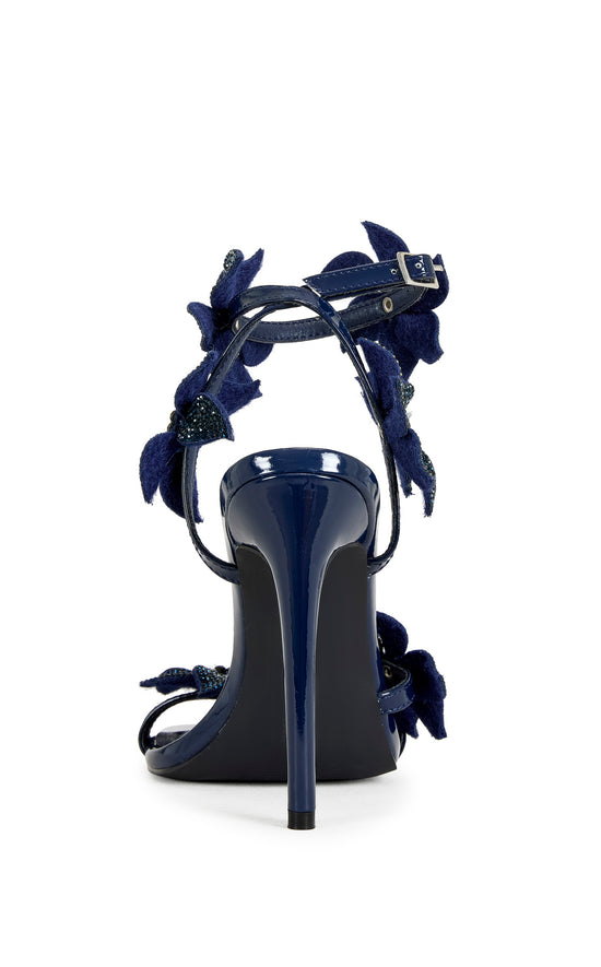 ROMI-NAVY STILETTO SANDAL