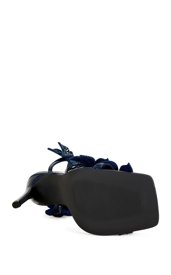 ROMI-NAVY STILETTO SANDAL