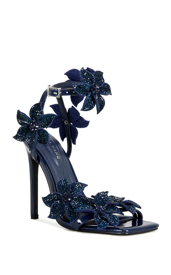 ROMI-NAVY STILETTO SANDAL