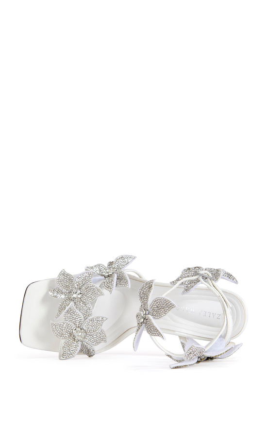 ROMI Romi ロミィ lacatan ナチュラルホワイト ROMI-WHITE STILETTO SANDAL | AZALEA WANG