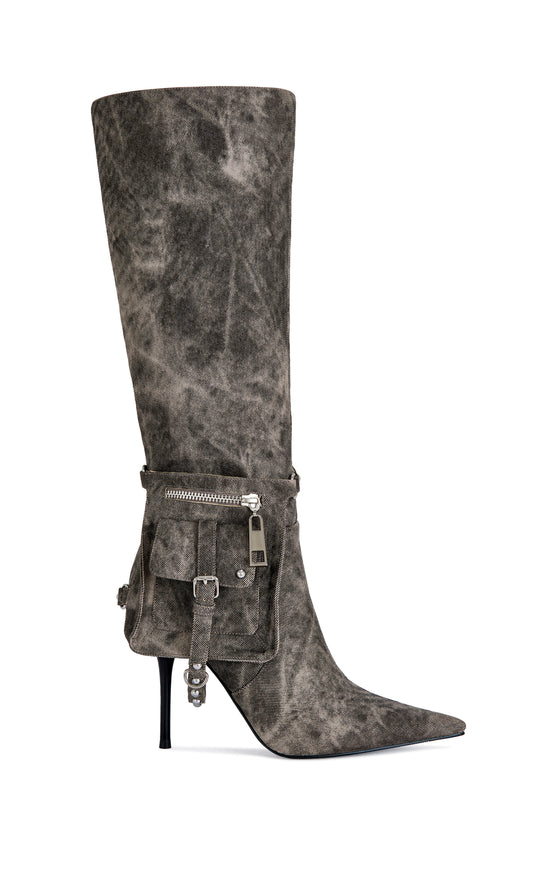 RONDEL-BROWNMULTI STILETTO BOOT
