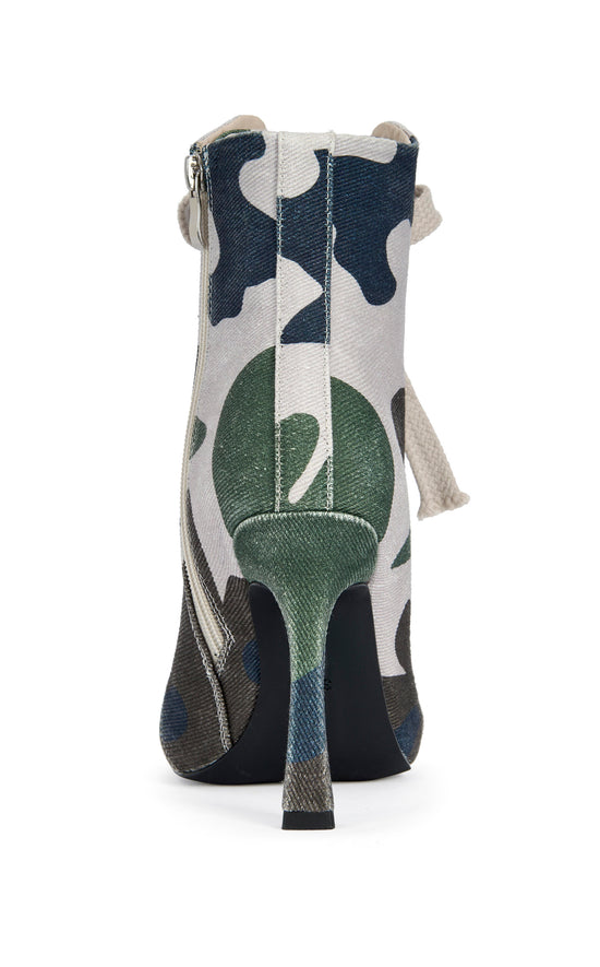 ROOFTOP-CAMO STILETTO BOOTIE