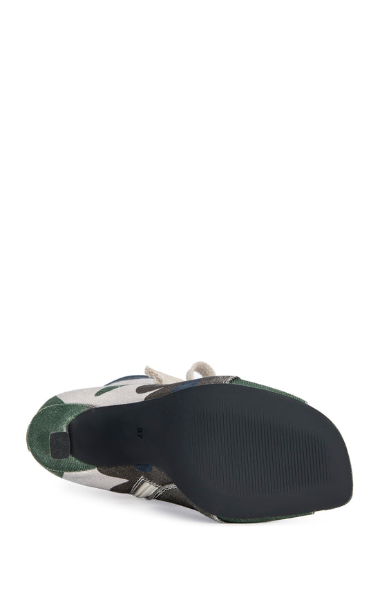 ROOFTOP-CAMO STILETTO BOOTIE