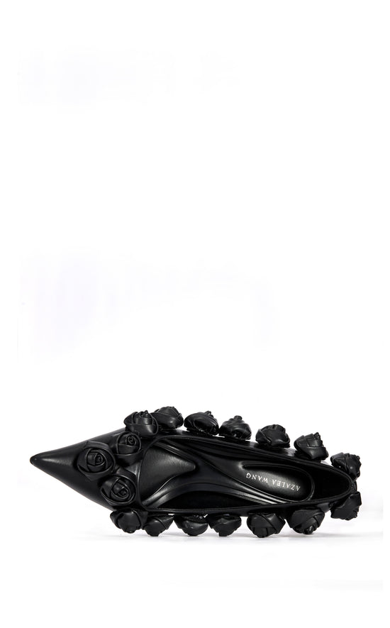 ROSINA-BLACK STILETTO PUMP