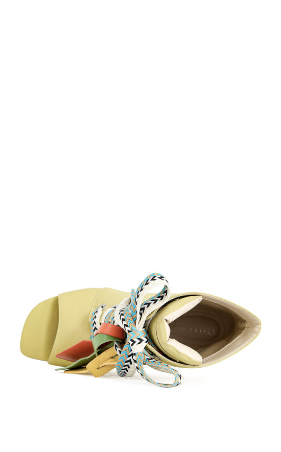 ROVEA-KHAKI STILETTO BOOTIE
