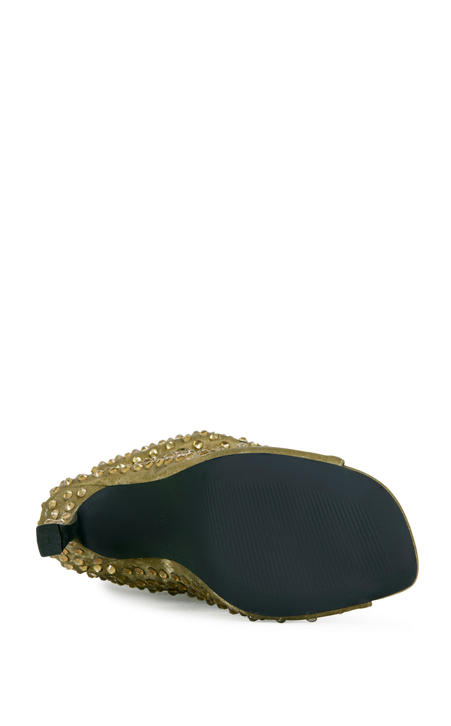 ROZSI-BRONZE PEEP TOE STILETTO BOOTIE