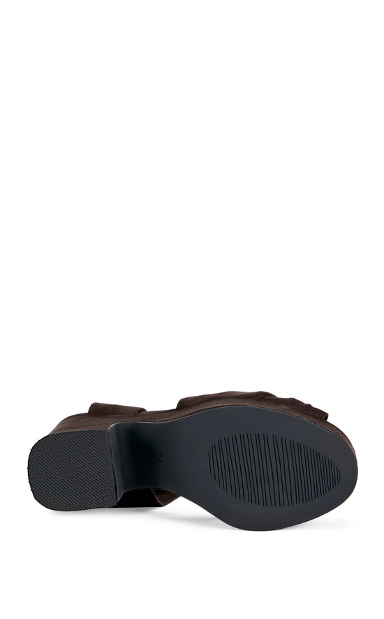 SAKI-CHOCOLATE BLOCK SANDAL | AZALEA WANG