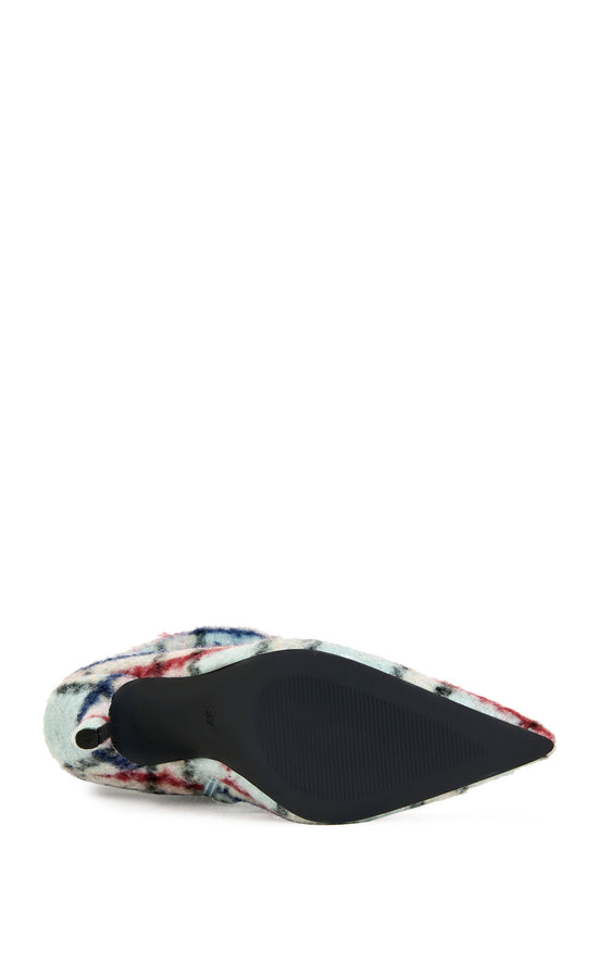SANJIV-BOTÍN DE AGUJA MULTICOLOR AZUL