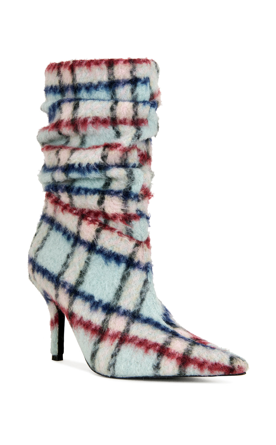 SANJIV-BLUEMULTI STILETTO BOOTIE