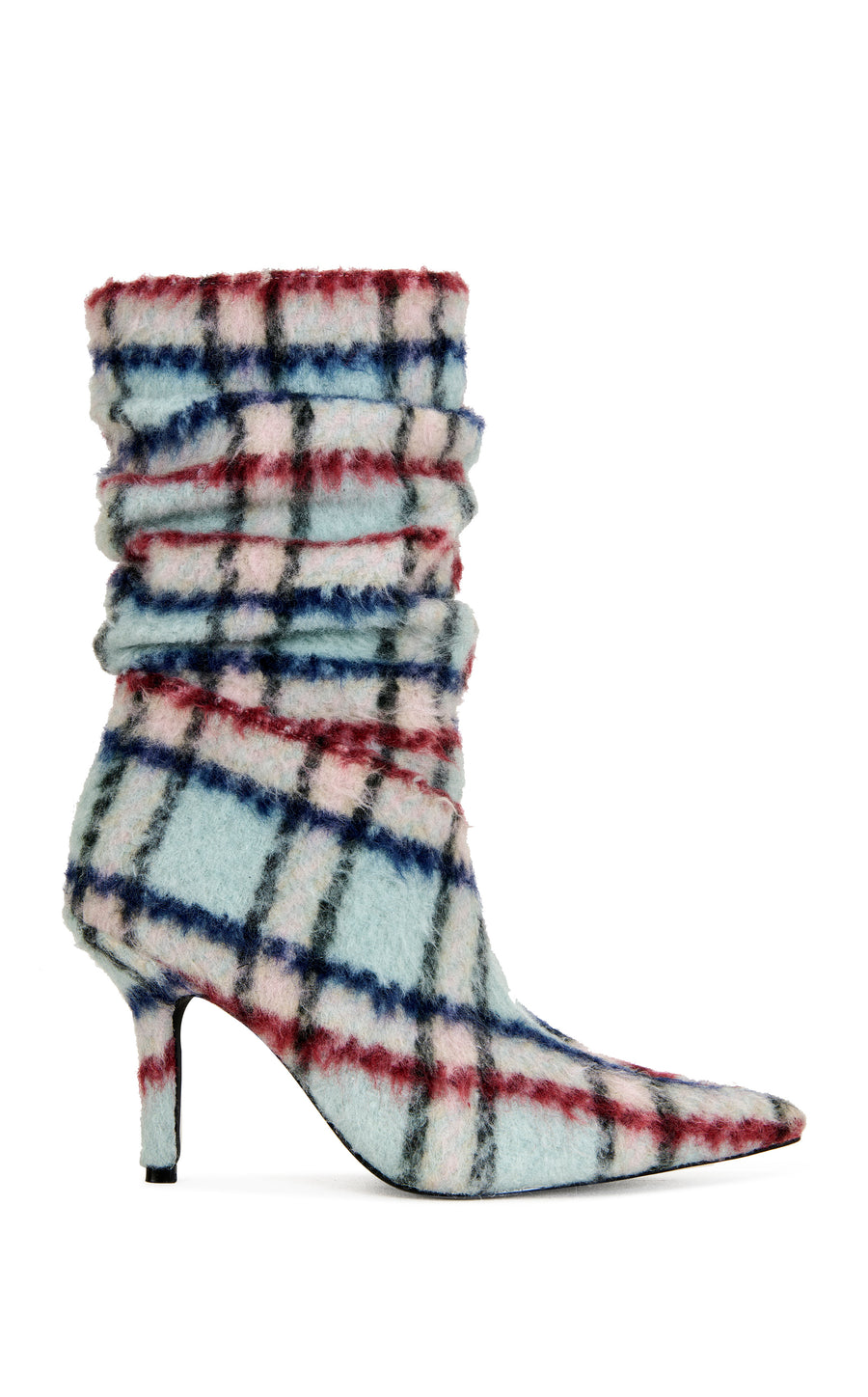 SANJIV-BLUEMULTI STILETTO BOOTIE