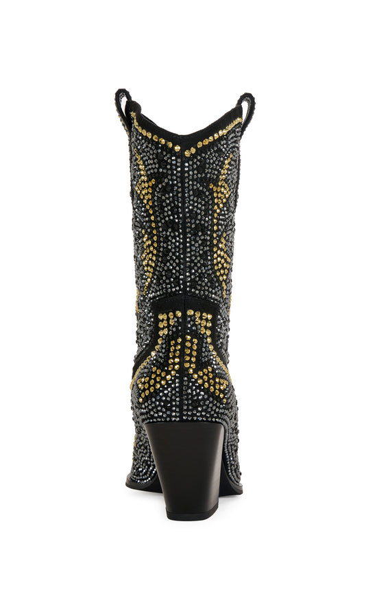 SCOTT-BLACKMULTI WESTERN BOOTIE