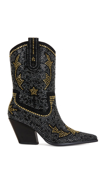 SCOTT-BLACKMULTI WESTERN BOOTIE