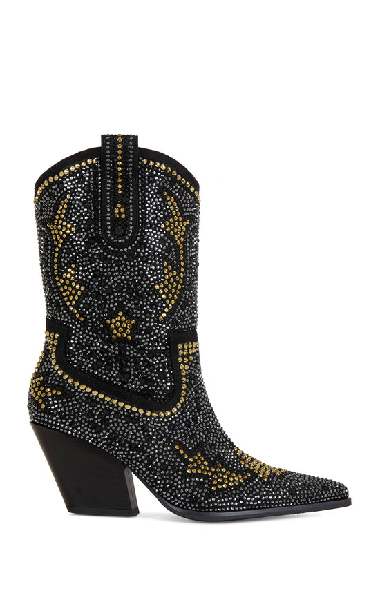 SCOTT-BLACKMULTI WESTERN BOOTIE