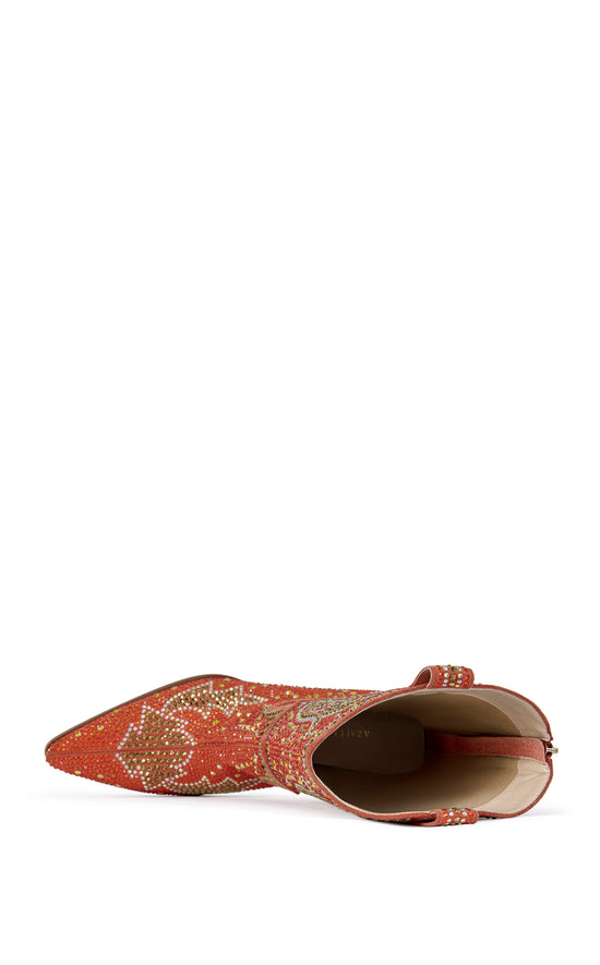 SCOTT-ORANGEMULTI WESTERN BOOTIE