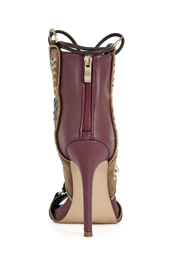 SHAINIA-PLUMMULTI GLADIATOR SANDAL BOOTIE