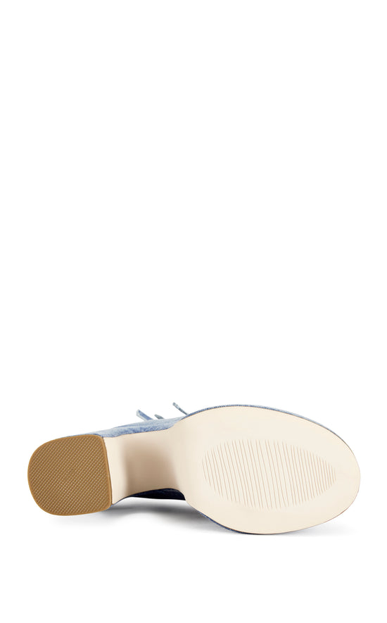 SPROUT-DENIM PLATFORM PUMP