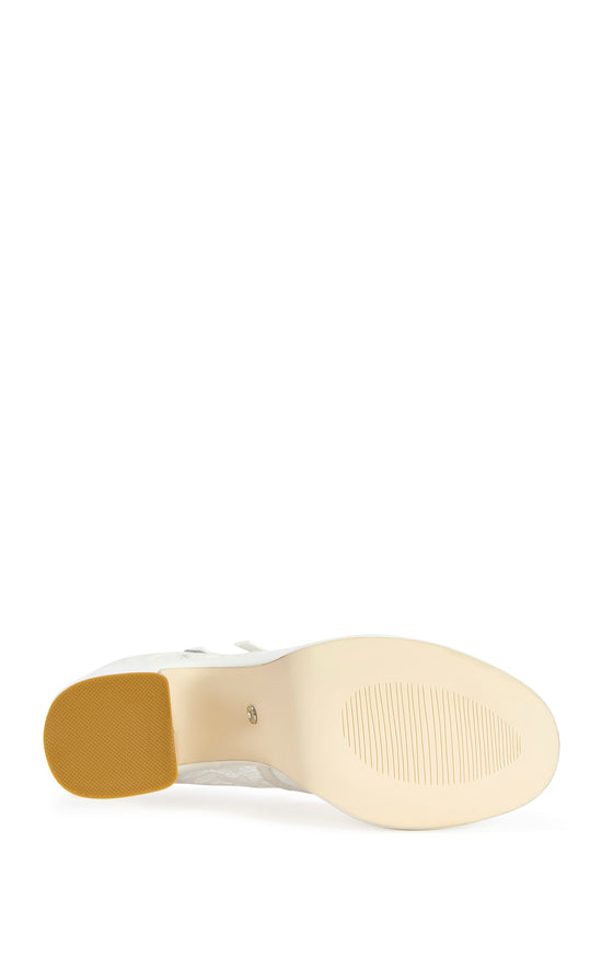 SPROUT-WHITE BLOCK PUMP | AZALEA WANG