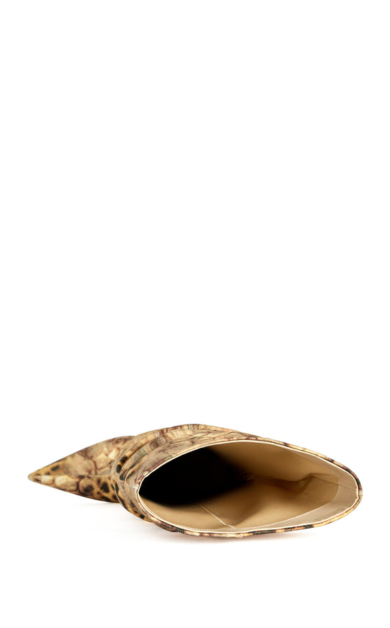 STERRE-LEOPARD STILETTO BOOT