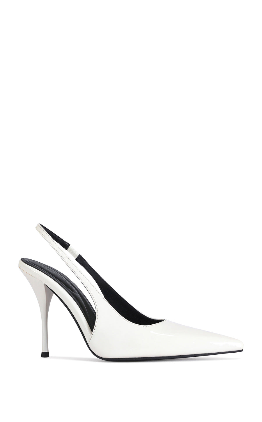 SYLVA-WHITE STILETTO PUMP | AZALEA WANG