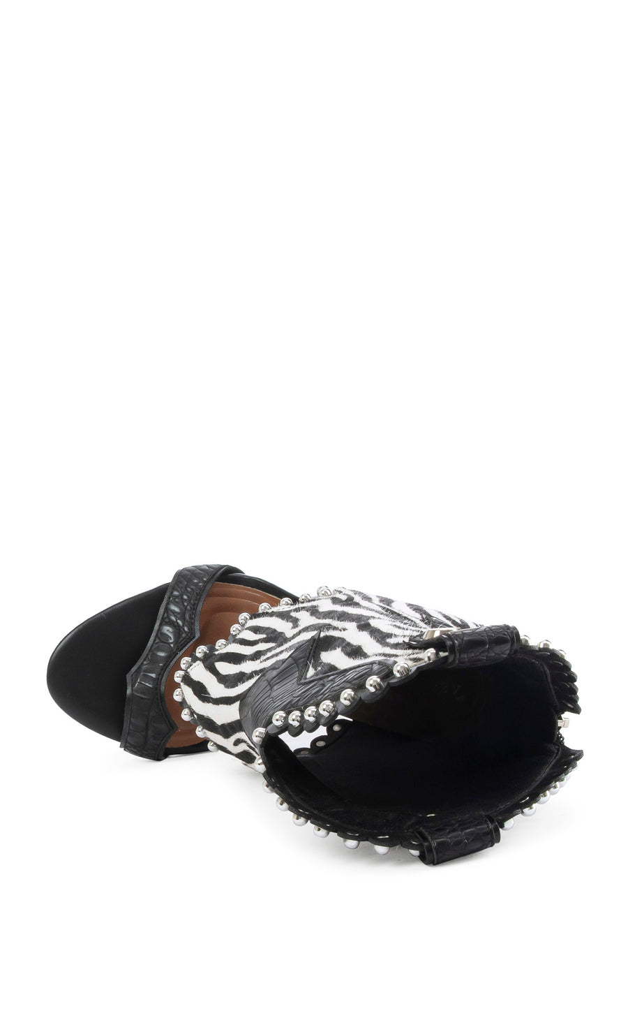 TAHLIE-ZEBRA STILETTO SANDAL | AZALEA WANG