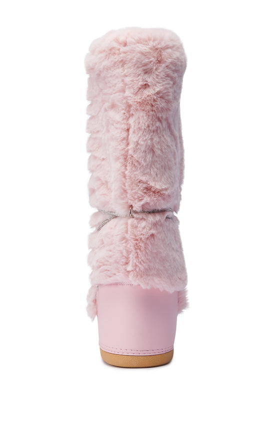 TAYTON-PINK FLAT SNOW BOOT