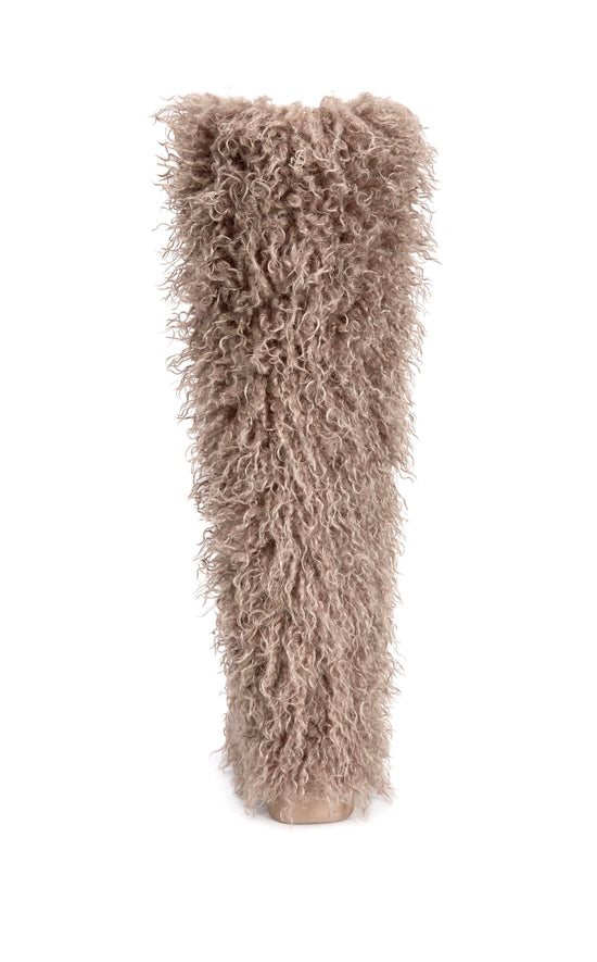 TEMPLETON-TAUPE FLAT BOOT