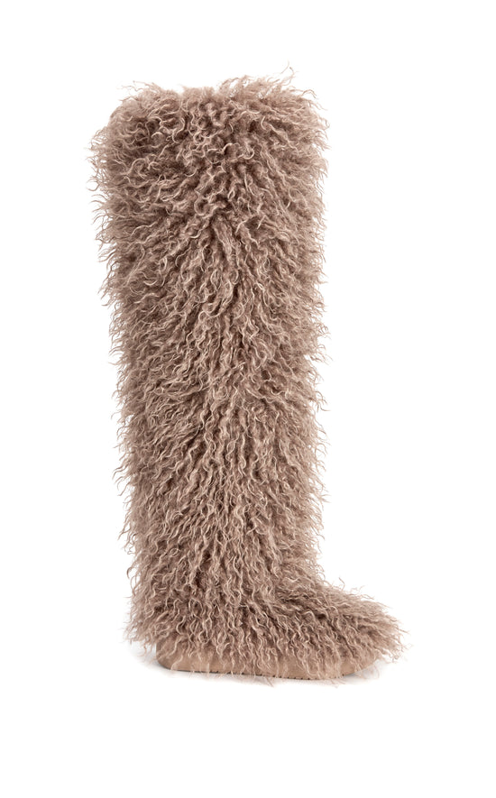 TEMPLETON-TAUPE FLAT BOOT