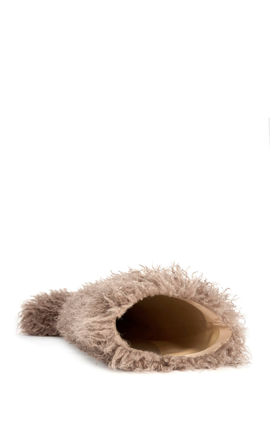TEMPLETON-TAUPE FLAT BOOT
