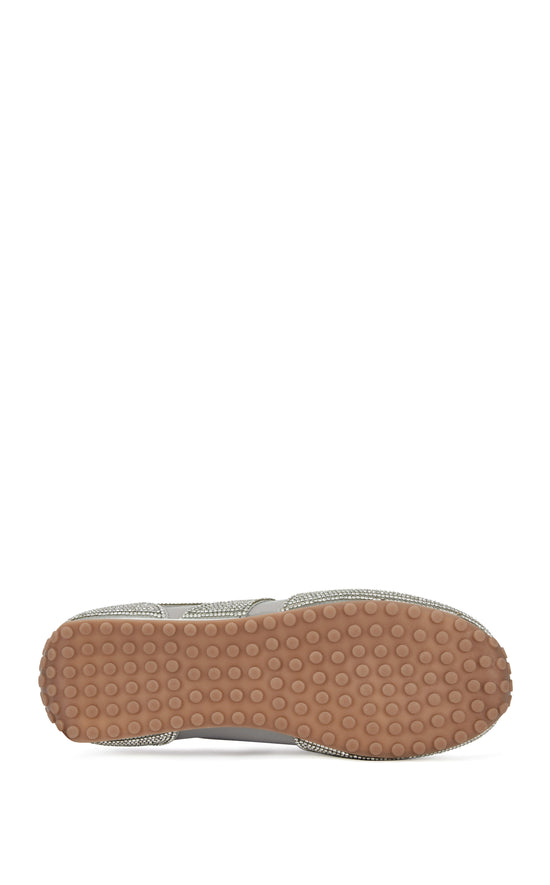 TEMPO-GREY FLAT SPORTY SNEAKER