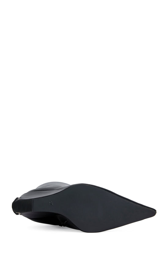 THAUMUS-BLACK WEDGE BOOT
