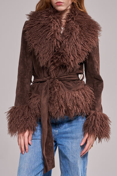 Ri__t__ka ストーンウェア DUBORJAL PARIS/K068 TORI-CHOCOLATE TRENCH OUTERWEAR | AZALEA WANG