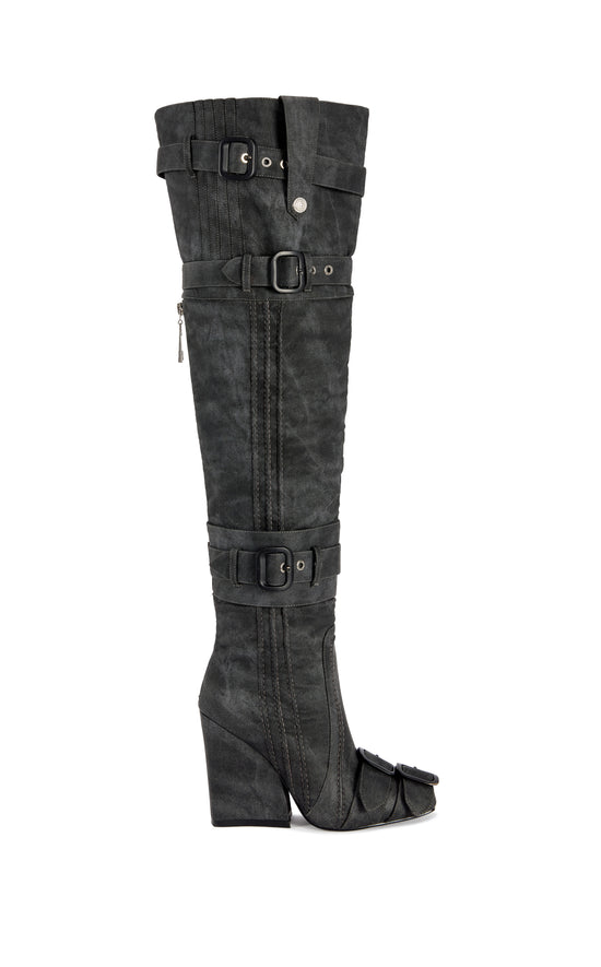 TRILLION-CHARCOAL BLOCK BOOT