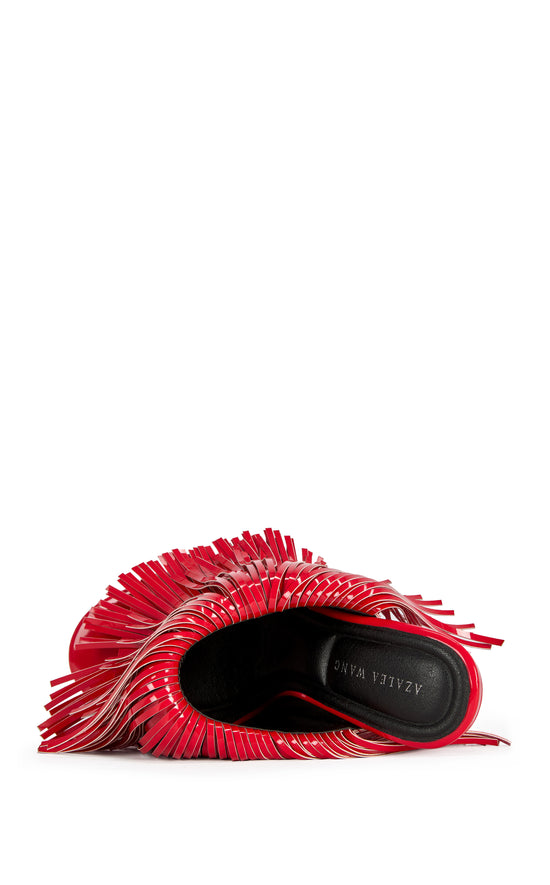 VAILYN-RED STILETTO SANDAL