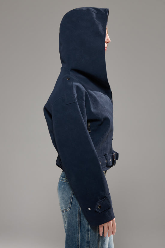VANTA-NAVY MOTO JACKET